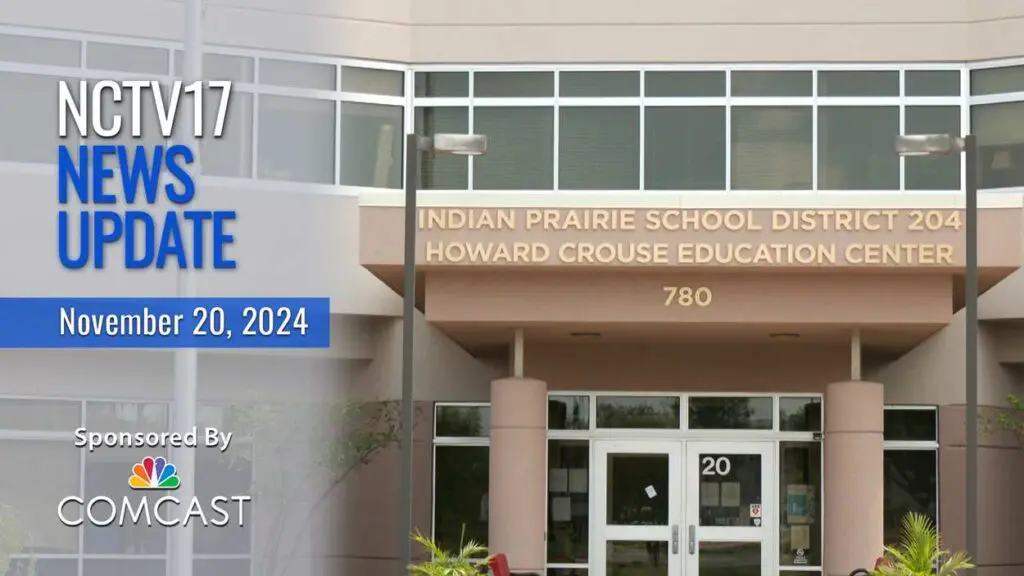 The IPSD 204 Howard Crouse Education Center with the NCTV17 Update Watermark