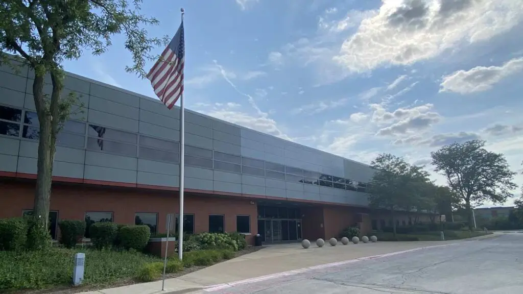Exterior of former DeVry University headquarters building