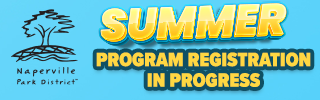 Summer Program Registration in Progress. Register Now at Napervilleparks.org