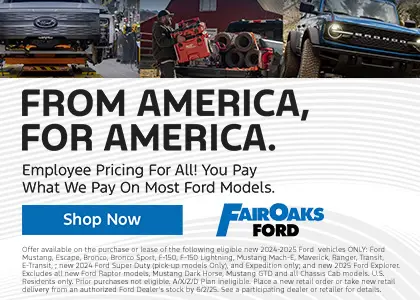 From America For America. Fair Oaks Ford