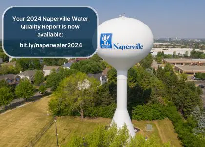 Your 2024 Naperville Water Quality Report is now availabile.