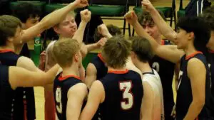 Naperville North boys volleyball knocks off Waubonsie Valley in a three-set thriller