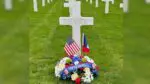 gravesite in France of World War I Army 1st Lt. Oliver Julian "Judd" Kendall of Naperville,