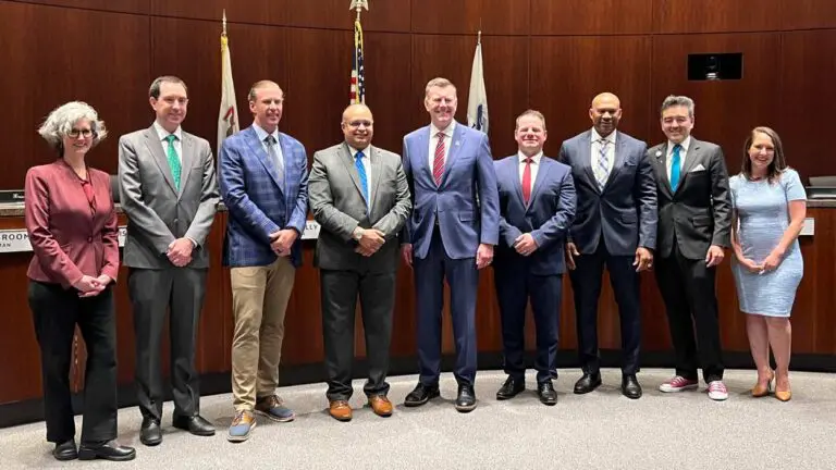 Picture of the new Naperville City Council