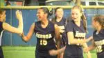 Safa Jeffery celebrates her goal with the Neuqua Valley girls soccer team.