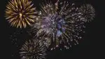 Fireworks in the sky