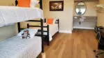 A view of a room in the Interim Housing Center at DuPagePads.