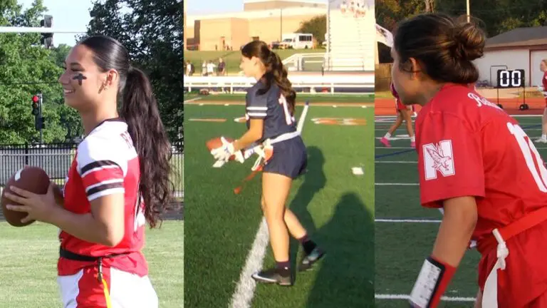 Girls Flag football in the Naperville area