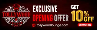 Tollywood Lounge Inidan restauran & sports bar. Exclusive 10% off opening offer.