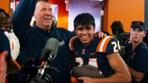 David Olano kicks his way to the top with University of Illinois football
