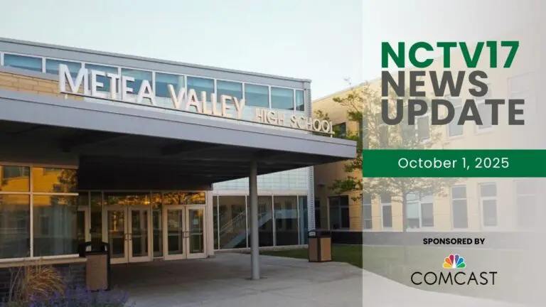 A photo showing the outside of Metea Valley High School, as Metea Valley alumna Ashley Hollis recently won Big Brother season 27.