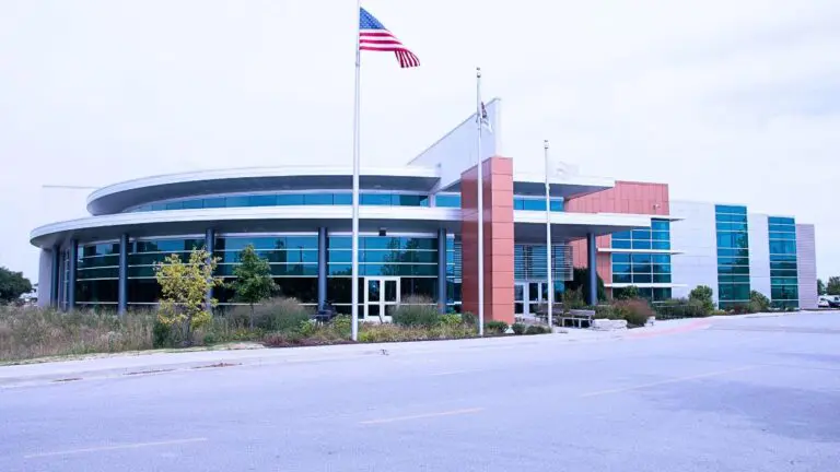 Exterior of Fort Hill Activity Center