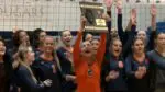 Oswego High School wins Regional Championship against Neuqua Valley girls volleyball in two sets.