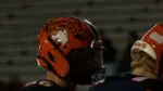 Naperville Sports Weekly Football Friday Week Eight, a closeup of a Naperville North helmet
