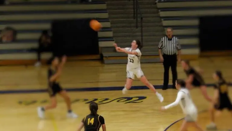 Alexis May gets the pass.