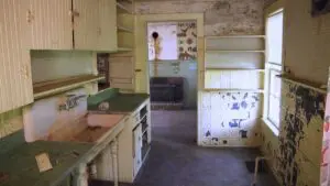 Interior of Oak Cottage kitchen