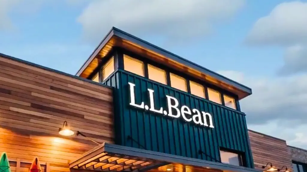 L.L. Bean storefront