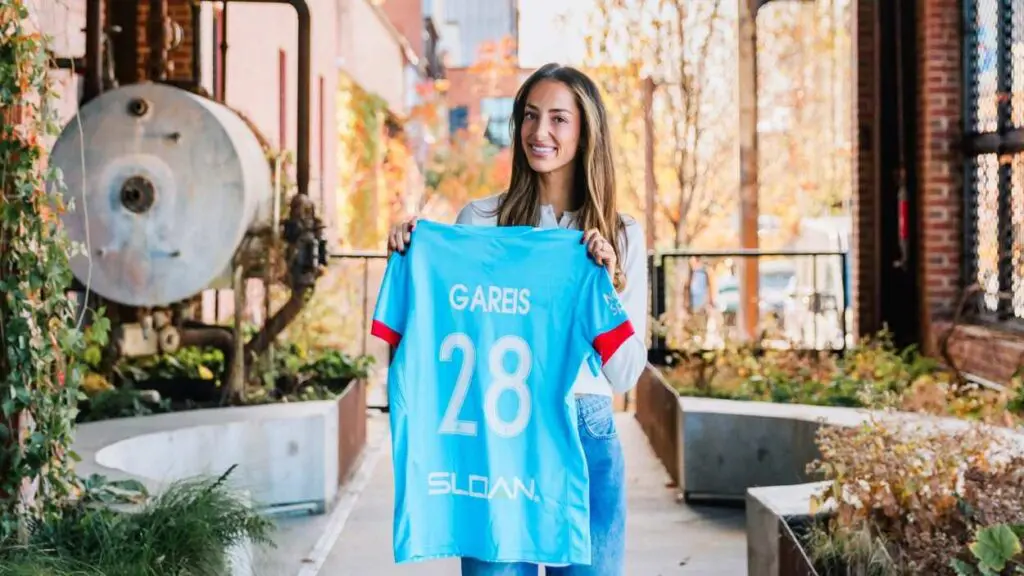 Ryan Gareis Chicago Stars jersey