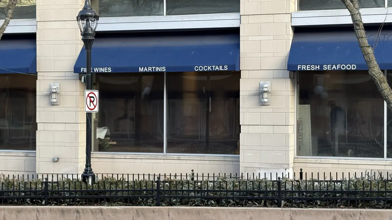 Shot of building that was formerly Catch 35 and will soon be home to new steakhouse The Belmont