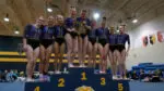 Downers Grove co op with girls gymnastics regional