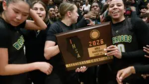 Waubonsie Valley with girls basketball sectional