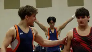 Naperville North boys gymnastics tops Naperville Central in energetic crosstown clash
