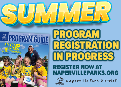 Naperville Park District. Summer Program Registration in progress. 