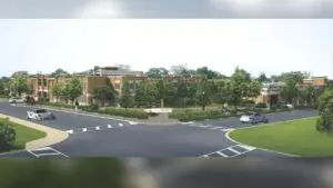 Rendering of Nichols Parking Deck