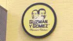 Close up of Guzman y Gomez sign