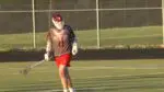 Jake Walbert looks on after phenomenal goal versus The Valley.