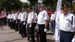 Members of the Judd Kendall VFW of Naperville in the 2025 Memorial Day Parade in downtown Naperville.