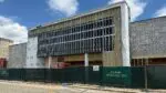 Exterior of new Naperville LLBean store under construction