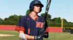Naperville North baseball player warming for regional action