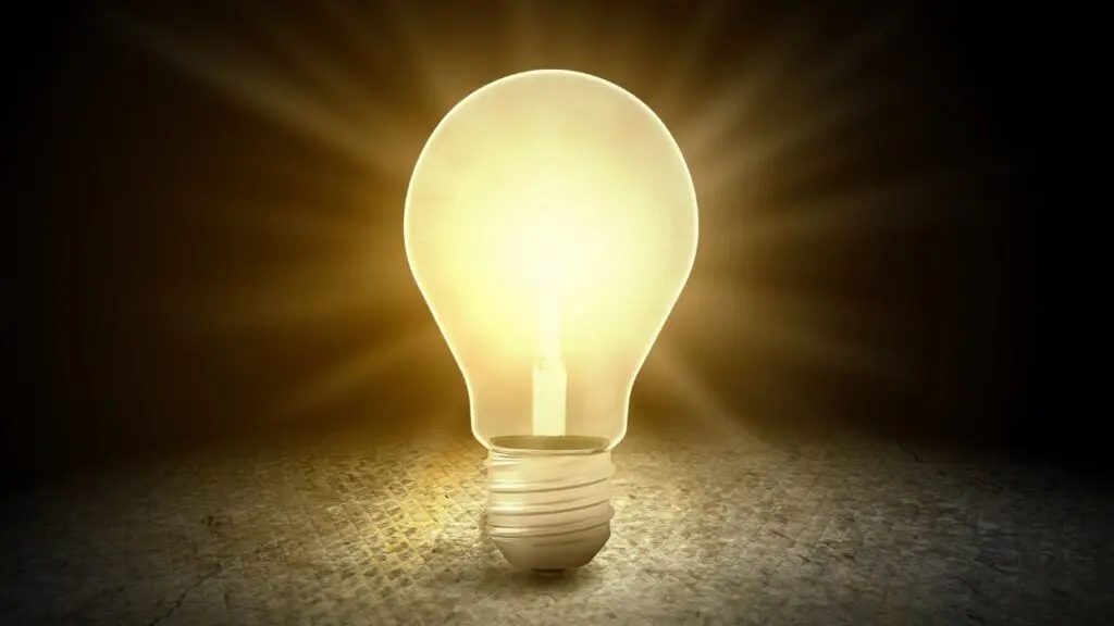 Close up of light bulb for story about Naperville power option