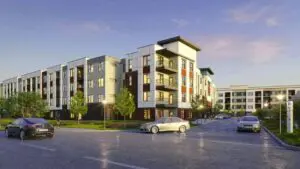 Rendering of proposed housing development for CityGate site