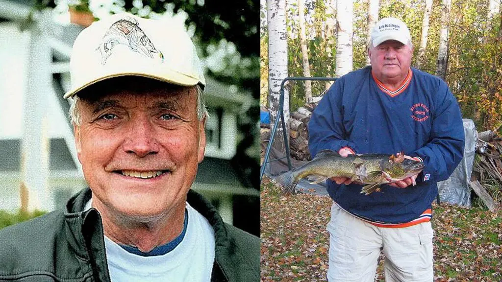 Bill Petersen and Stan Gruszka pose in photos.