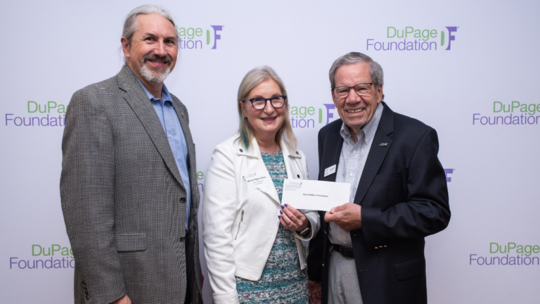 Grow Wellness in Naperville receives donation envelope