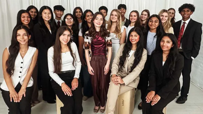 The 2025 KidsMatter high school board.