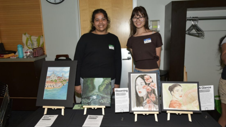 High schoolers displayed their artwork at the CAWA Youth Art Exhibition