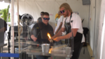 glass blowing class at dupage county fair
