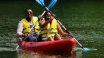 A couple in canoe