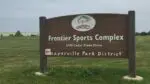 Frontier Sports Complex sign