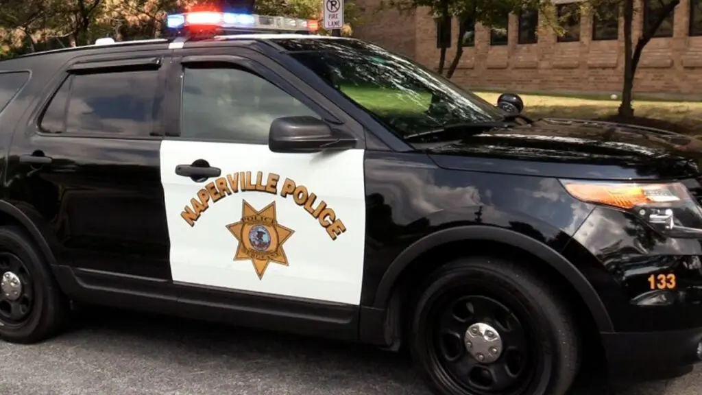 Naperville Police Department vehicle