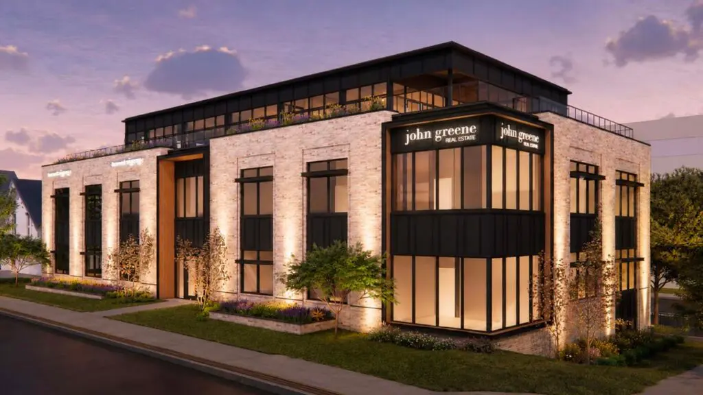 Proposed john greene downtown Naperville office building rendering