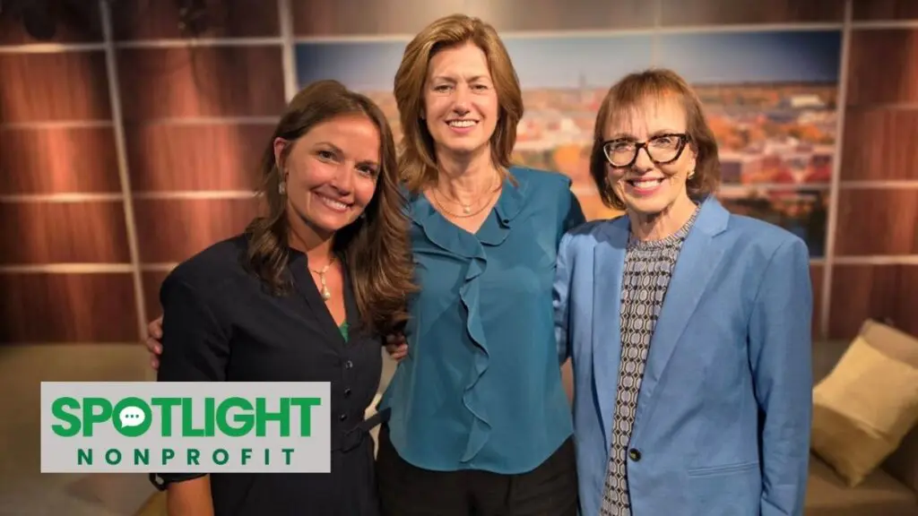 Spotlight hosts (l-r) Joy Kleinhans, Jane Wernette, and Nancy Wiersum