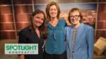 Spotlight hosts (l-r) Joy Kleinhans, Jane Wernette, and Nancy Wiersum
