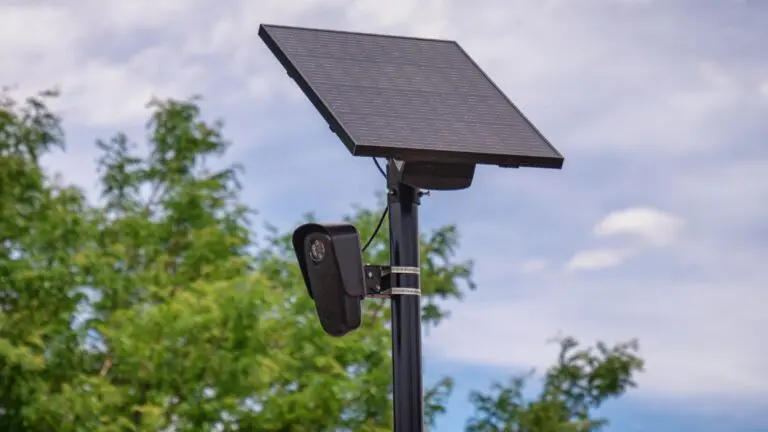 A Flock Safety automated license plate reader (ALPR) camera, image by Tony Webster