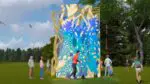 Rendering of a new art installation coming to The Morton Arboretum in May 2027