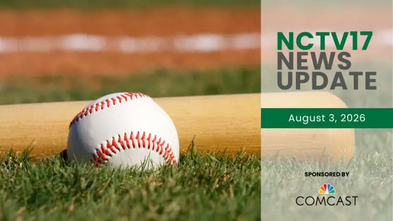 baseball and bat with news update logo to right
