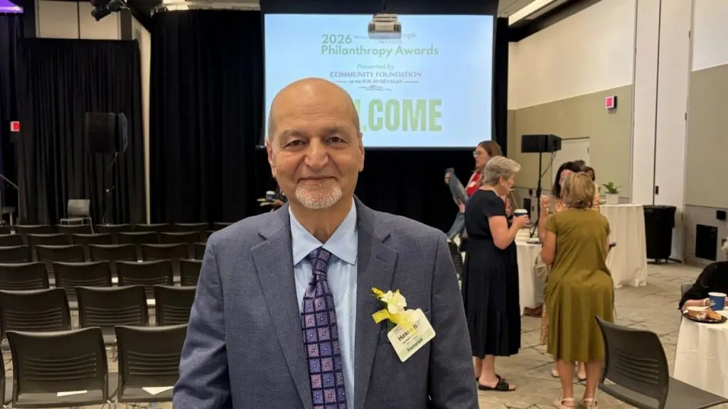 Meson Sabika owner Houssein Jamali at WSPN Philanthropy Awards